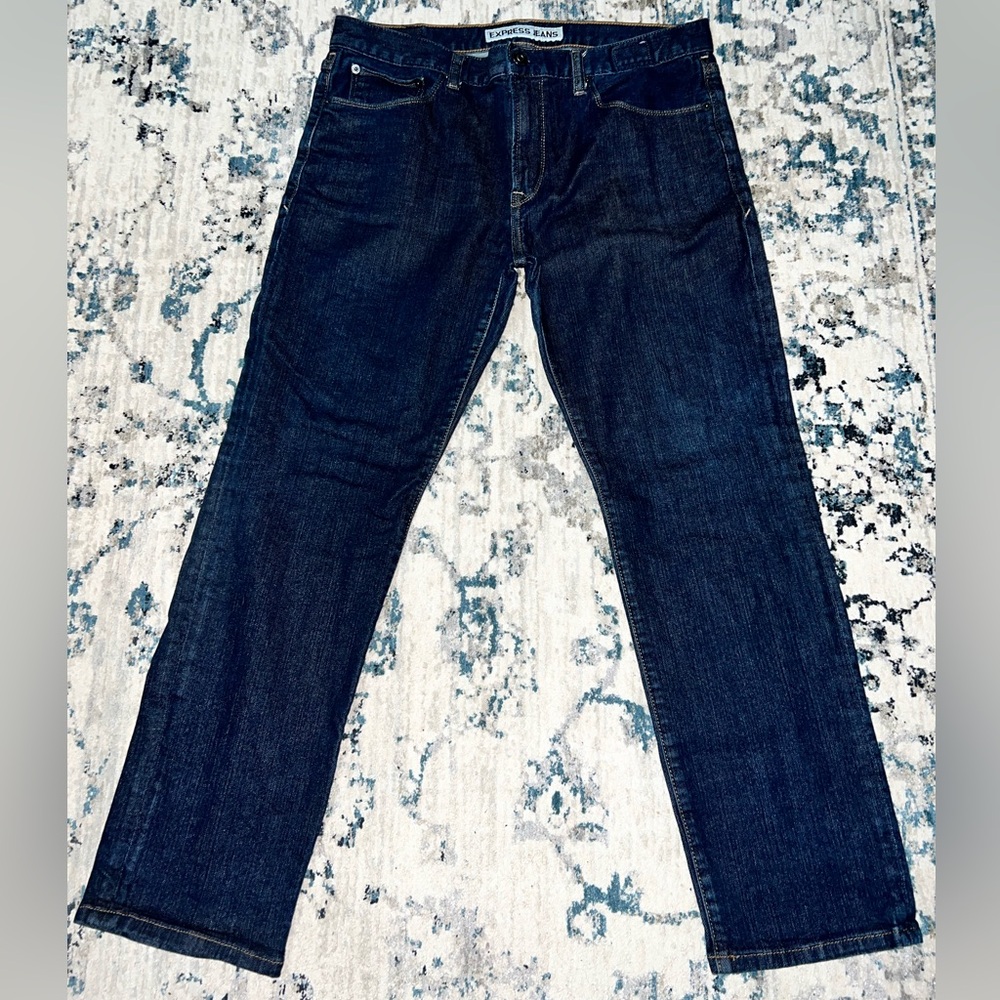 Express Men’s Dark Blue Jeans